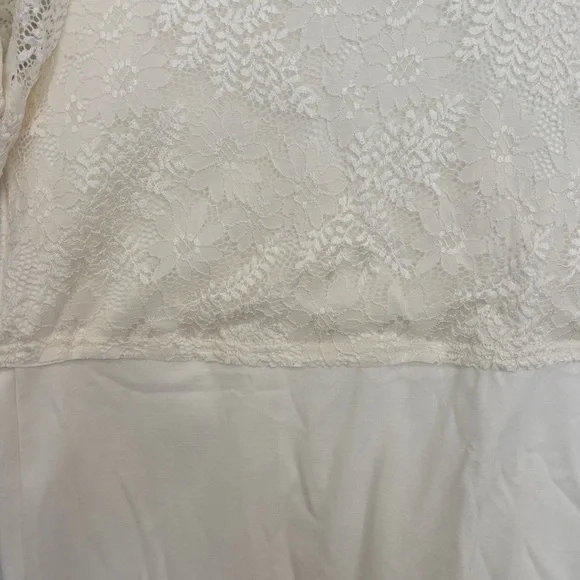 Arula Cream Lace Dress 1X - Picture 6 of 7